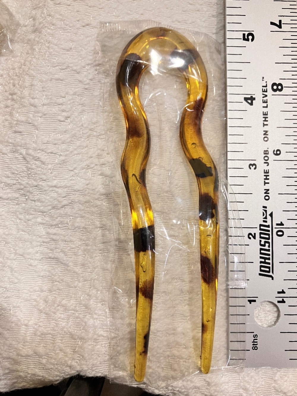 Large Acrylic Hair Fork/Pin